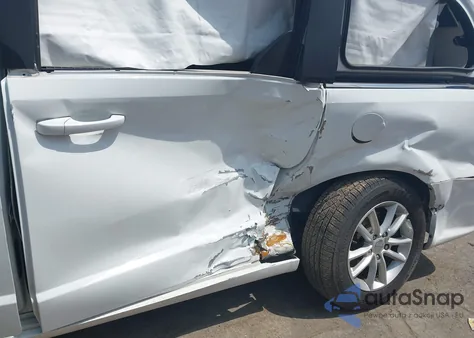 2019 Dodge Grand Caravan Sxt из США, поврежденный, VIN 2C4RDGCG1KR800277